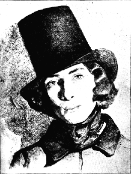 Porträt von Georges Sand in Männerkleidung