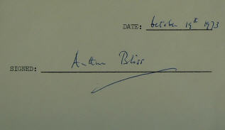Arthur Bliss